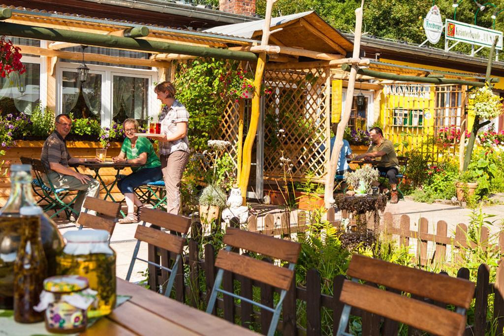 Kraeuterbaude Hotel Saupsdorf Bagian luar foto